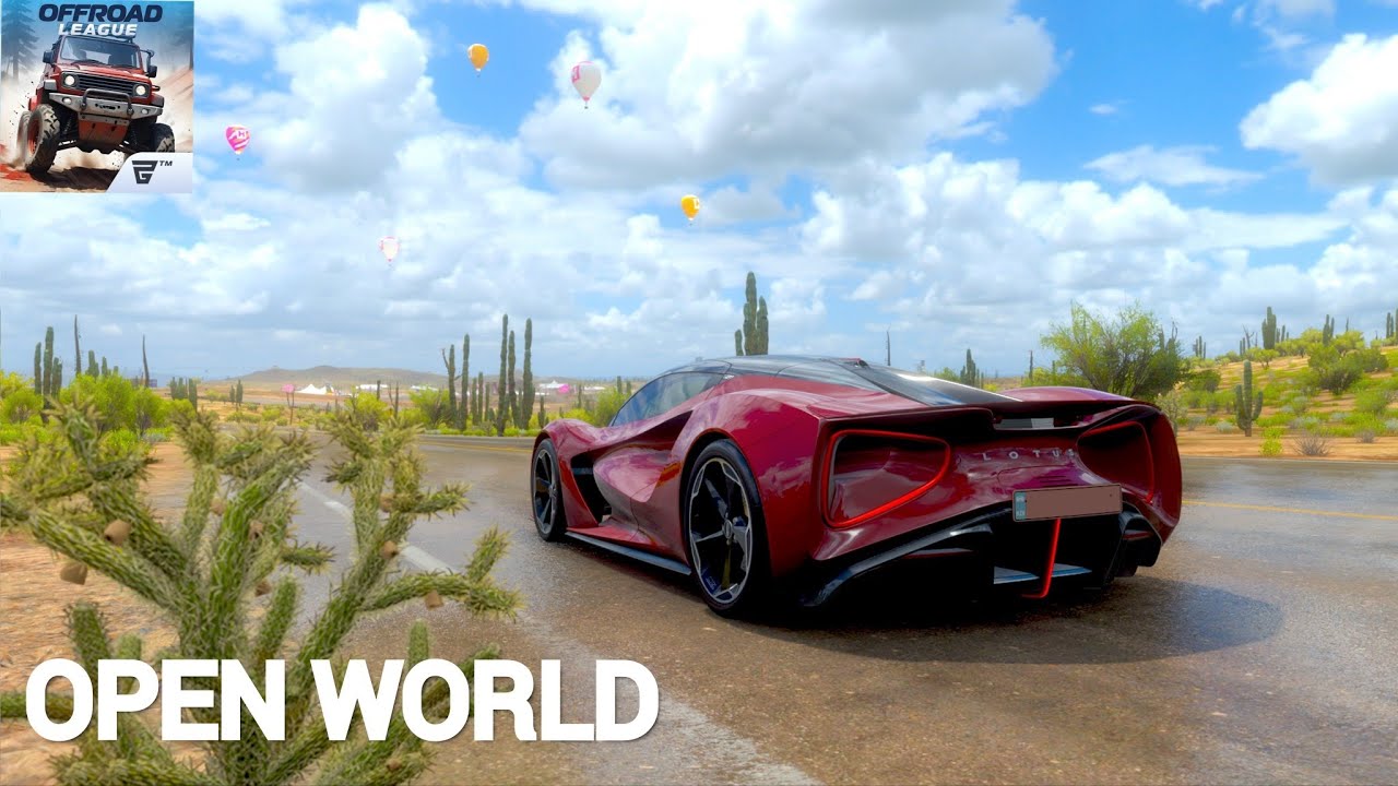 Off-Road League Online – New Open World Map Gameplay (Android & iOS)