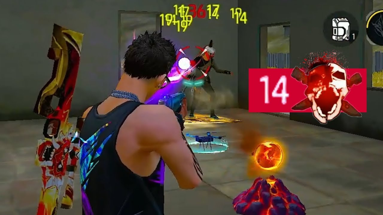 FURY AMASSANDO MUITO NA RANKED FREE FIRE COM MAG7 ALEATÓRIO!