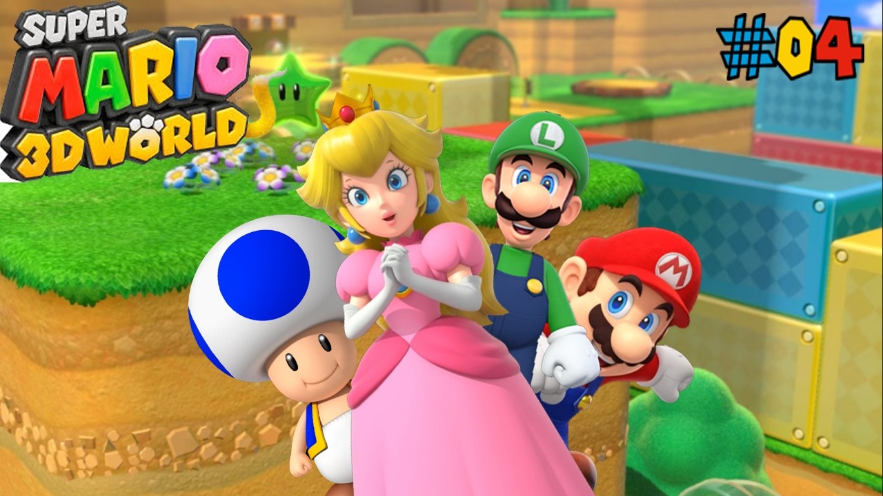 Super Mario 3D World #04 - o homem tênis