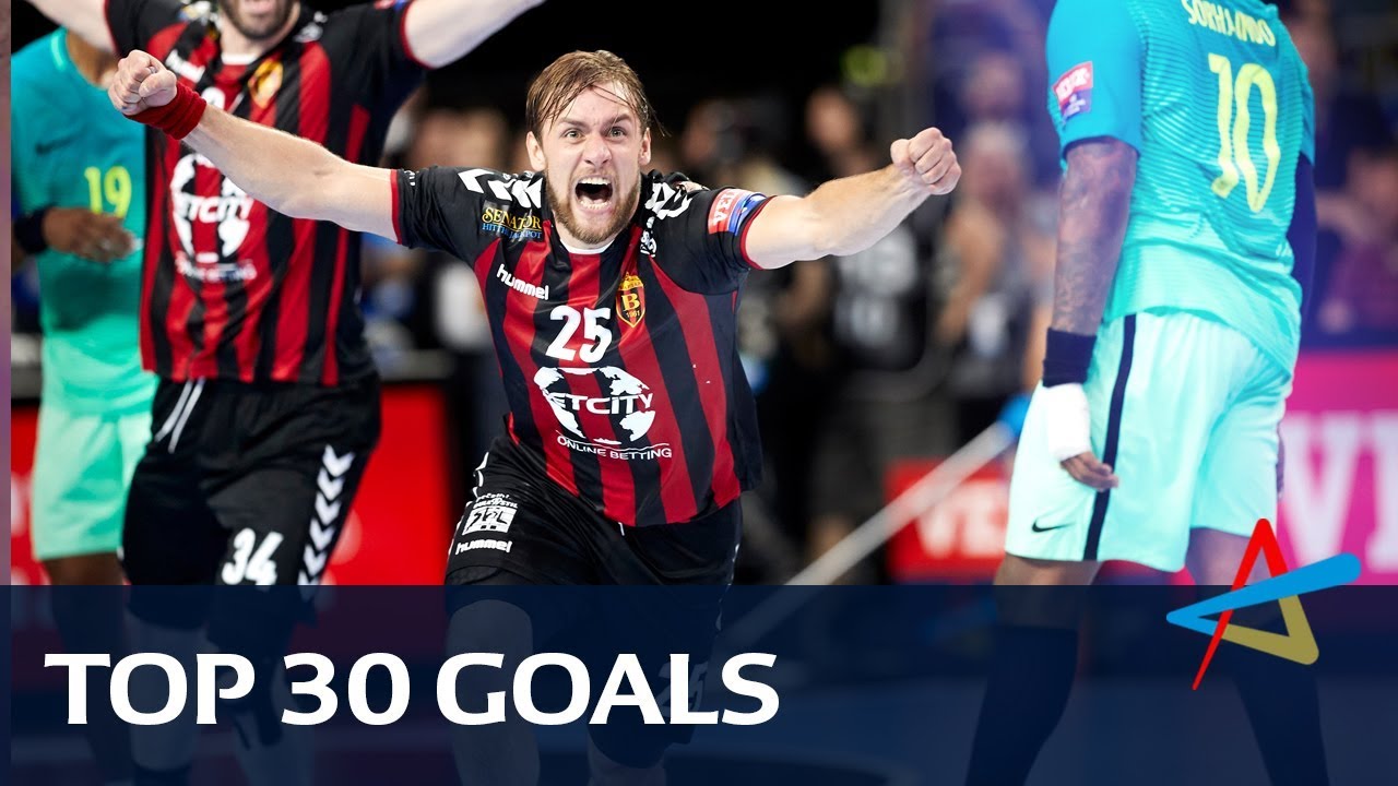 Top 30 goals of the 2017 VELUX EHF Champions League