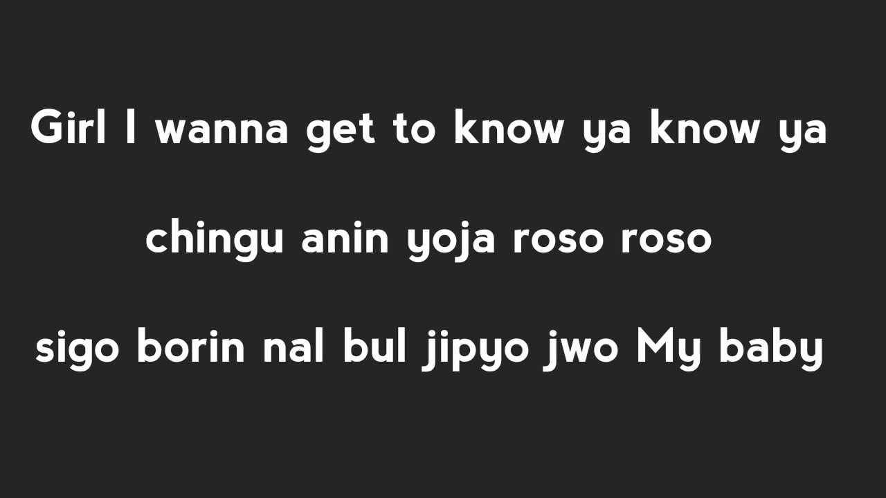 BOBBY - Tendae (텐데) [EASY LYRICS]