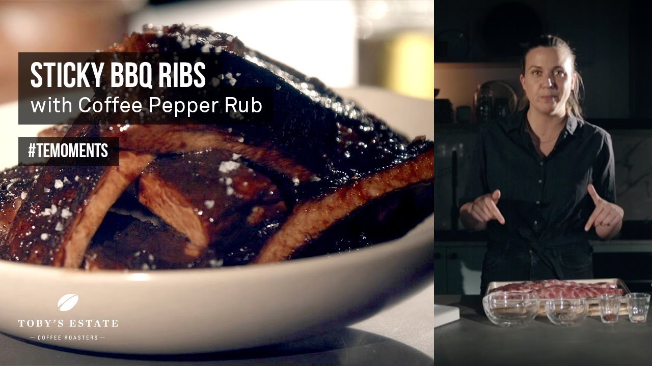 #TEmoments Recipes: Coffee and Pepper Rubbed Ribs