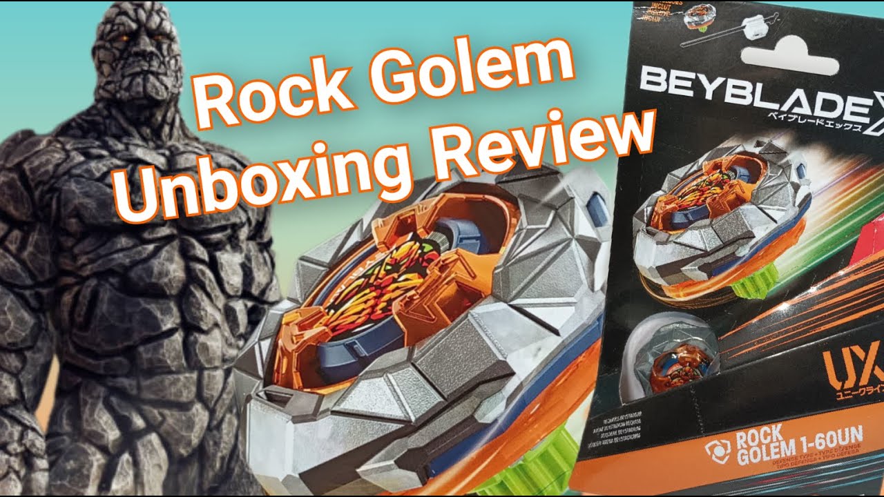 Rock Golem ROCKS in Beyblade X! Rock Golem Unboxing