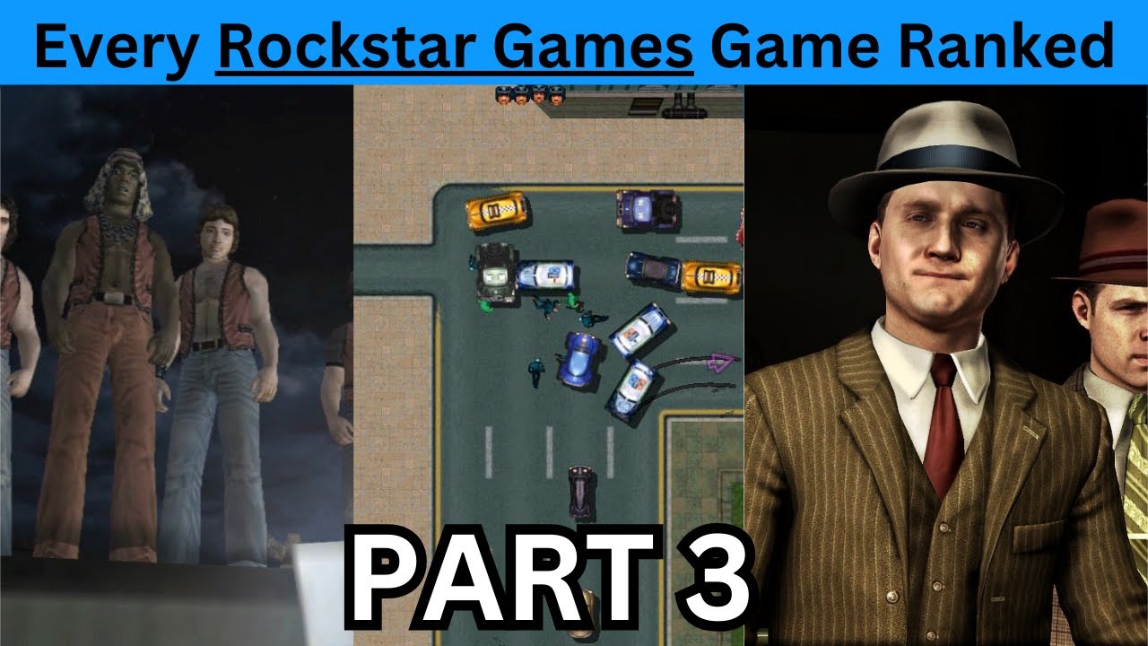 Рейтинг всех игр Rockstar Games от худшей к лучшей — Часть 3 (с 80 по 61)