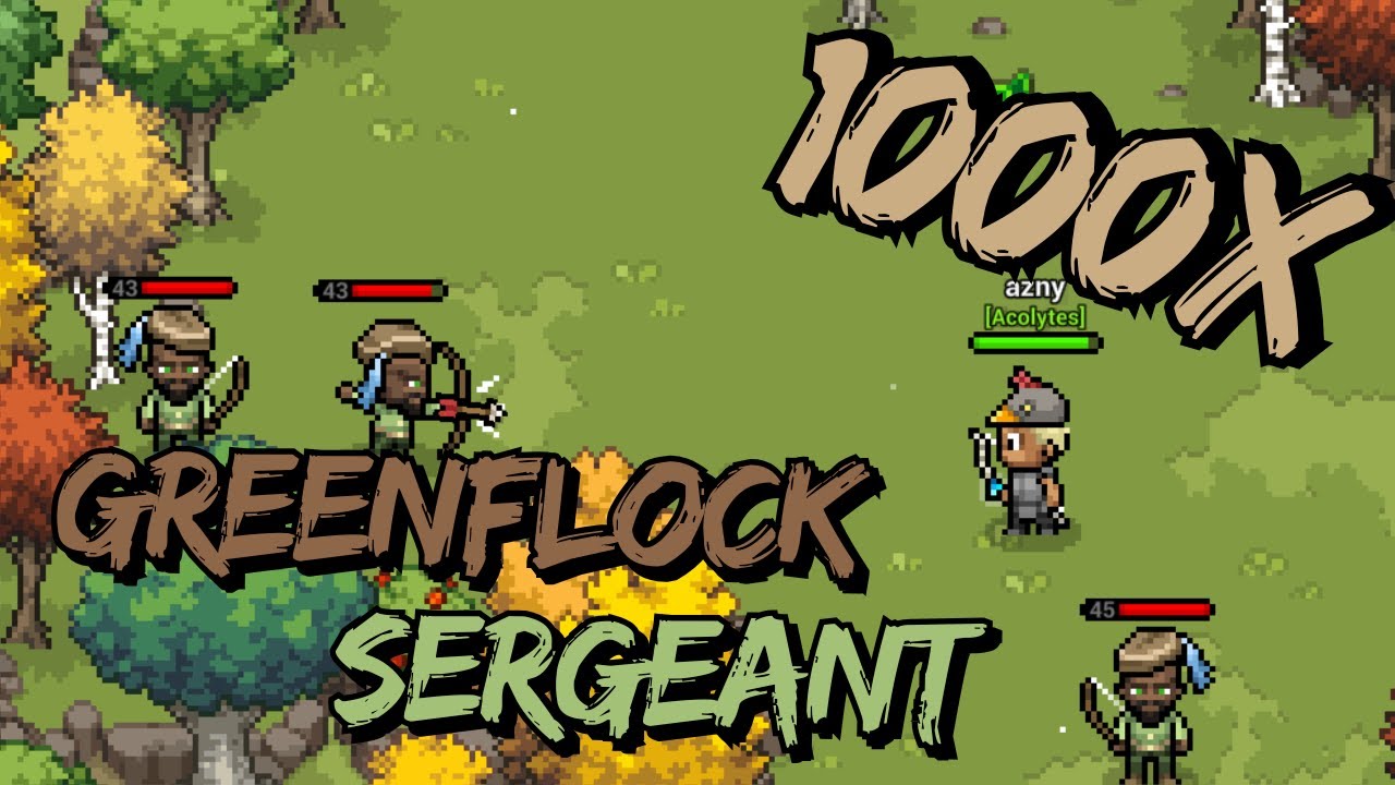 Greenflock Sergeant - Loot from 1000x | Heartwood Online