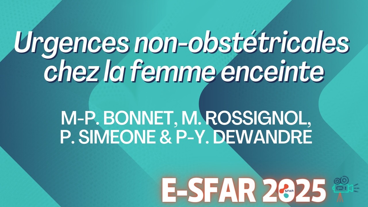 Urgences non-obstétricales chez la femme enceinte