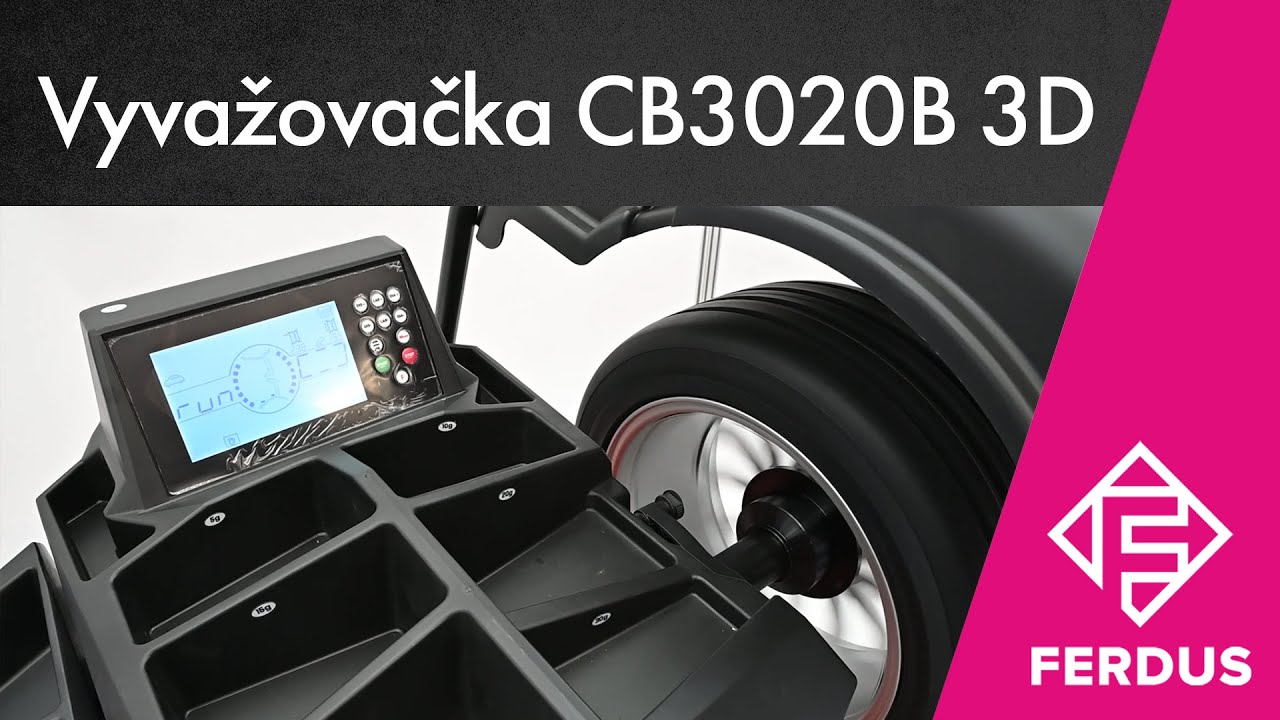 Vyvažovačka CB3020B 3D