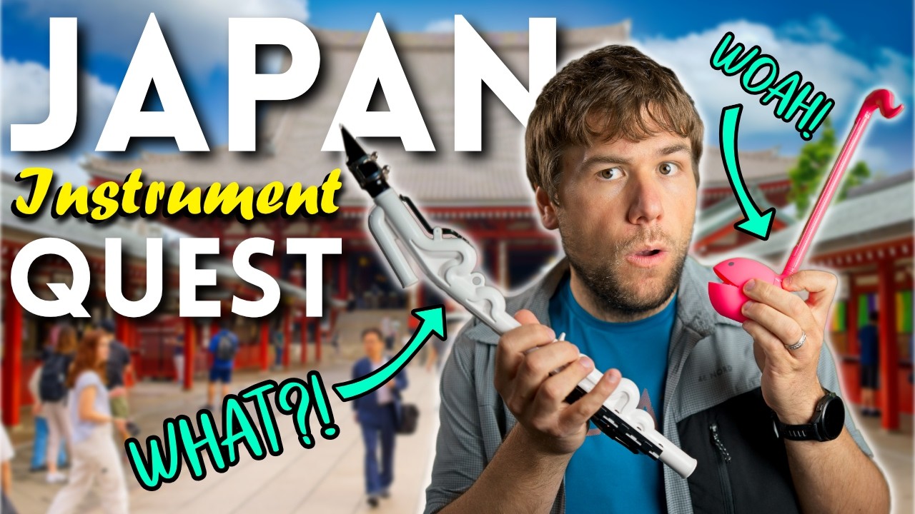 I Picked Up These INSANE Instruments in Japan!