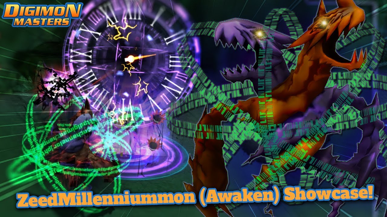 DMO ZeedMillenniummon (Awaken) Stats & Skills Showcase! - Digimon Masters Online