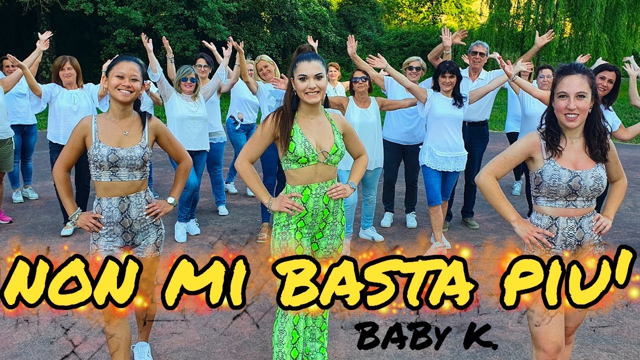 NON MI BASTA PIU' || BABY K | Chiara Ferragni | COREOGRAFIA | Balli di gruppo|Baile en linea| Estate