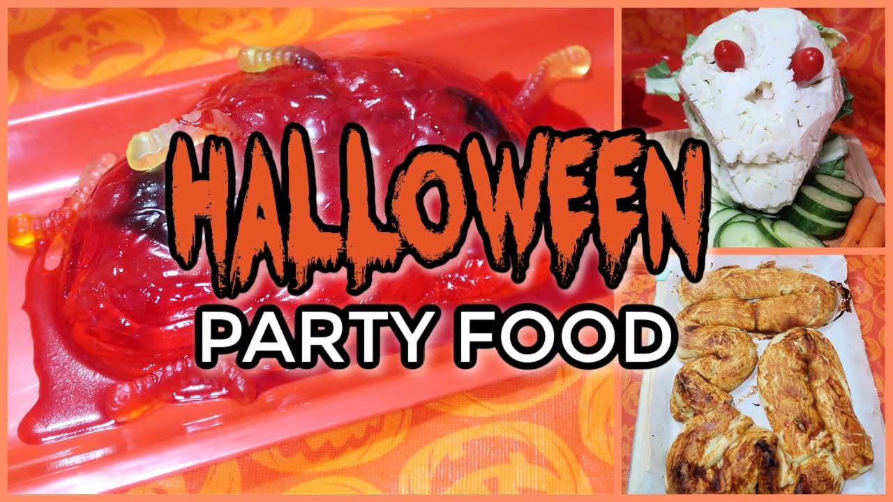 EASY HALLOWEEN LUNCH FOR KIDS | What's For Lunch? | Halloween Party Food