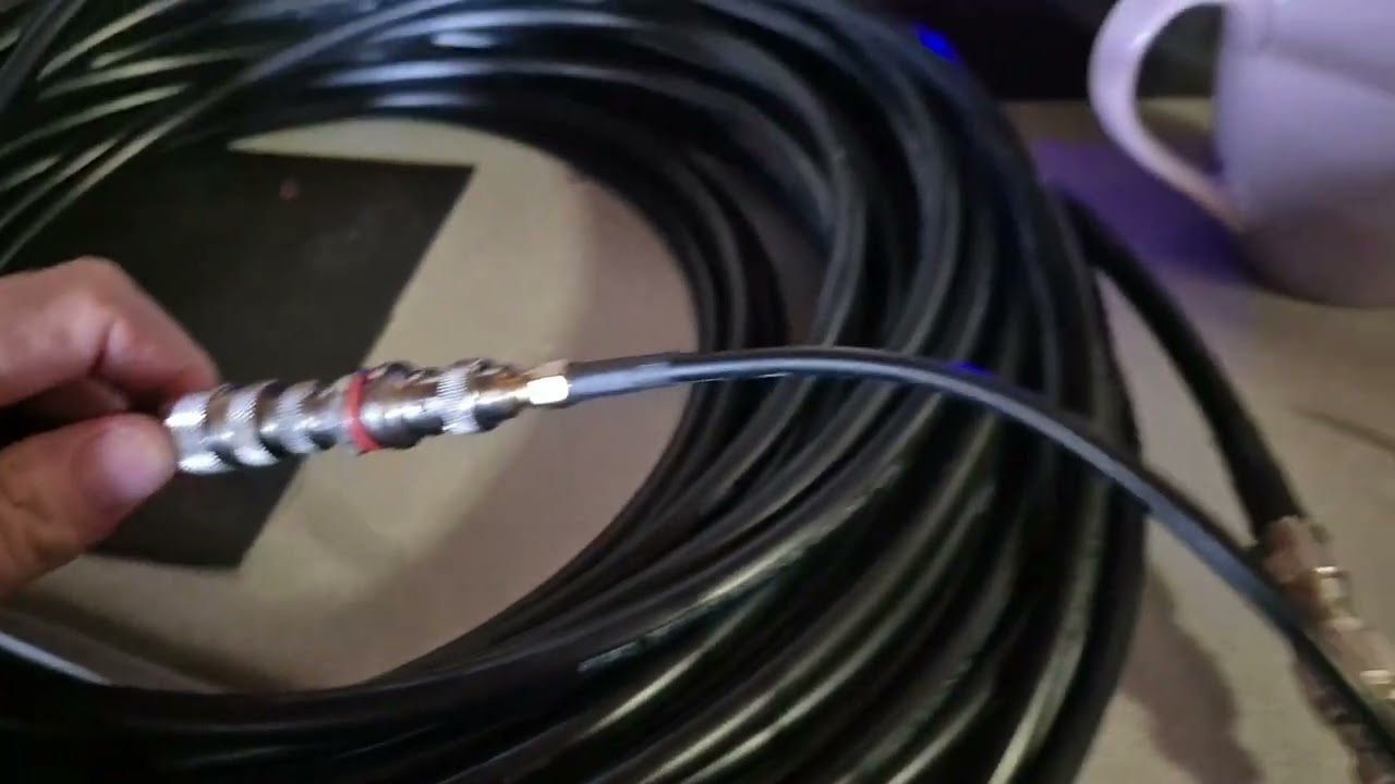 Nano VNA testing cable coax loss