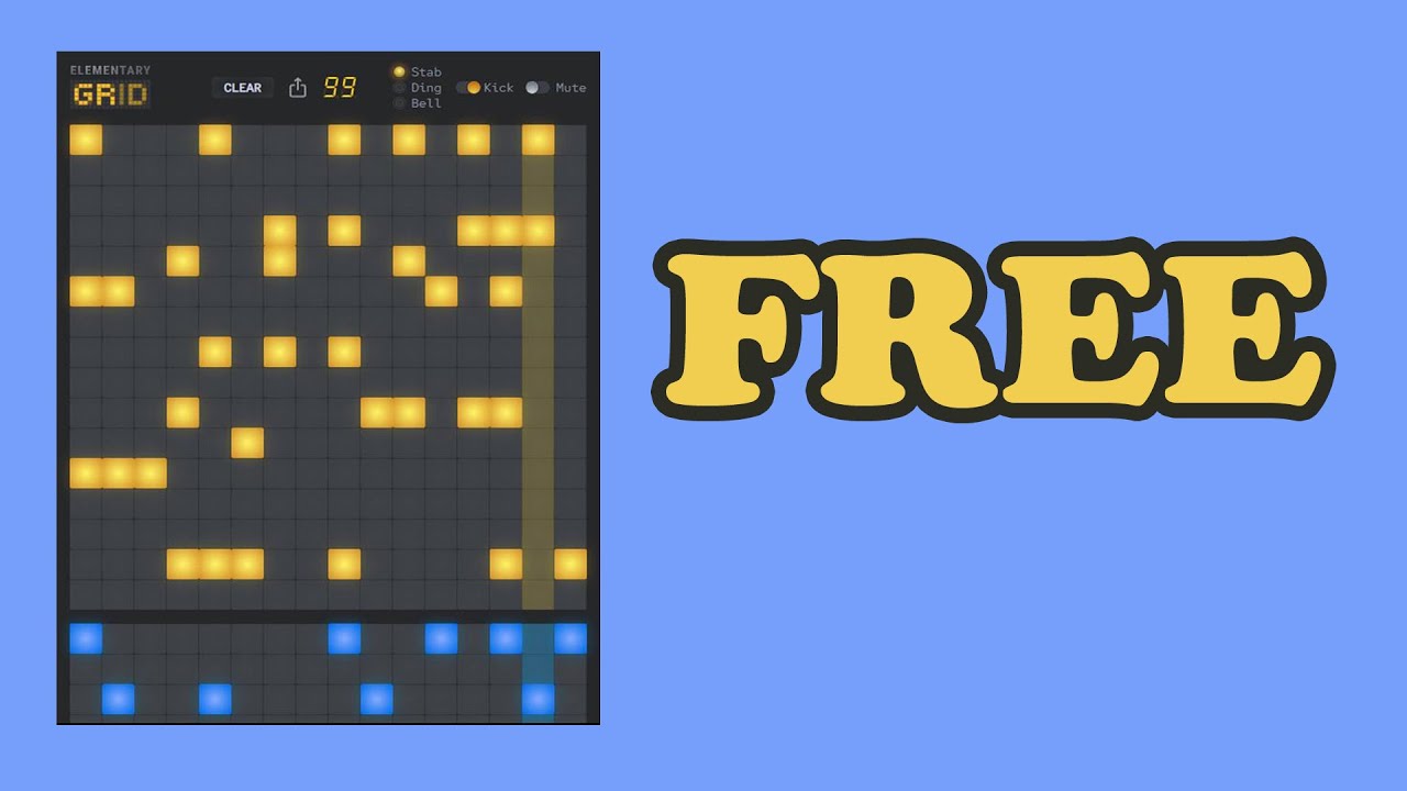 FREE Elementary Grid by Elementary