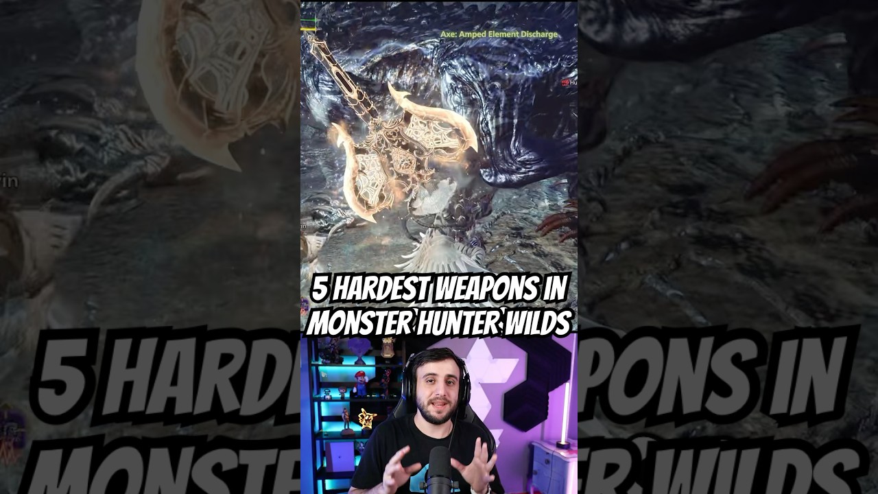 Top 5 Most Difficult Weapons In Monster Hunter Wilds