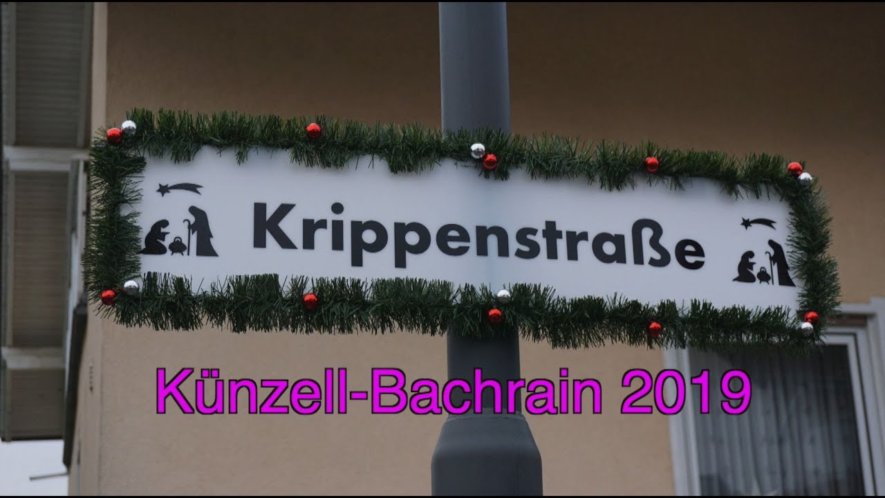Bachrainer Krippenweg (Krippenstraße Bachrain) 2019