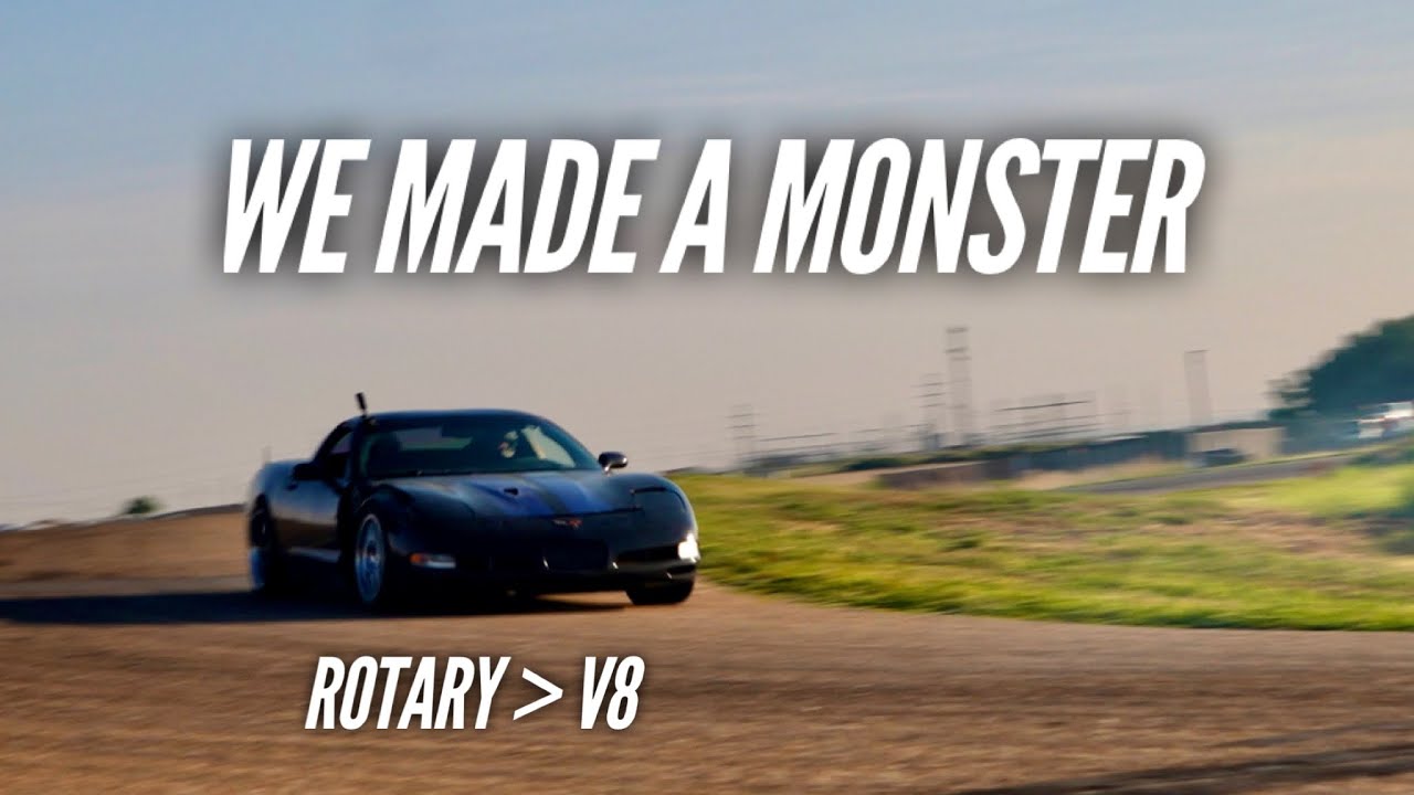 The Rotary Corvette is FASTER than my 2020 C8 Corvette Z51!!