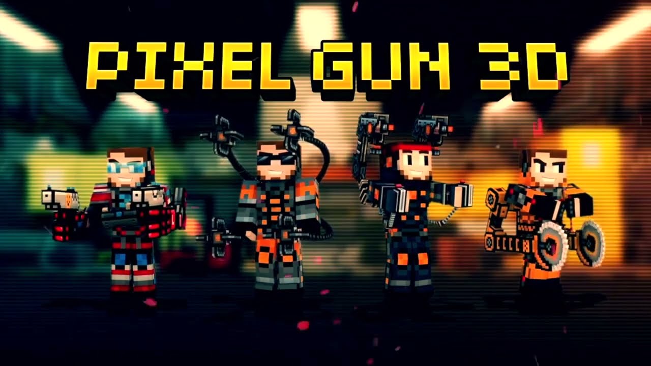 (reupload) Noob vs Glitcher vs Hacker vs Pro [Pixel Gun 3D Edition]