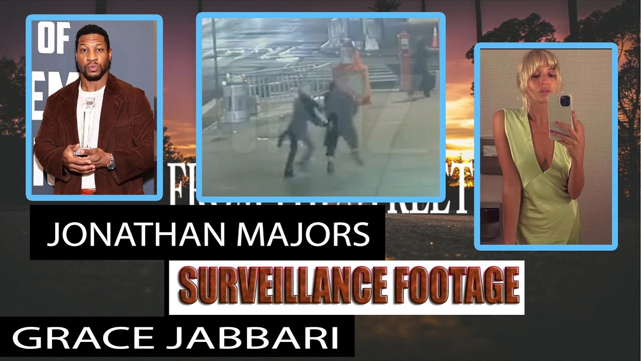Jonathan Majors Surveillance Footage