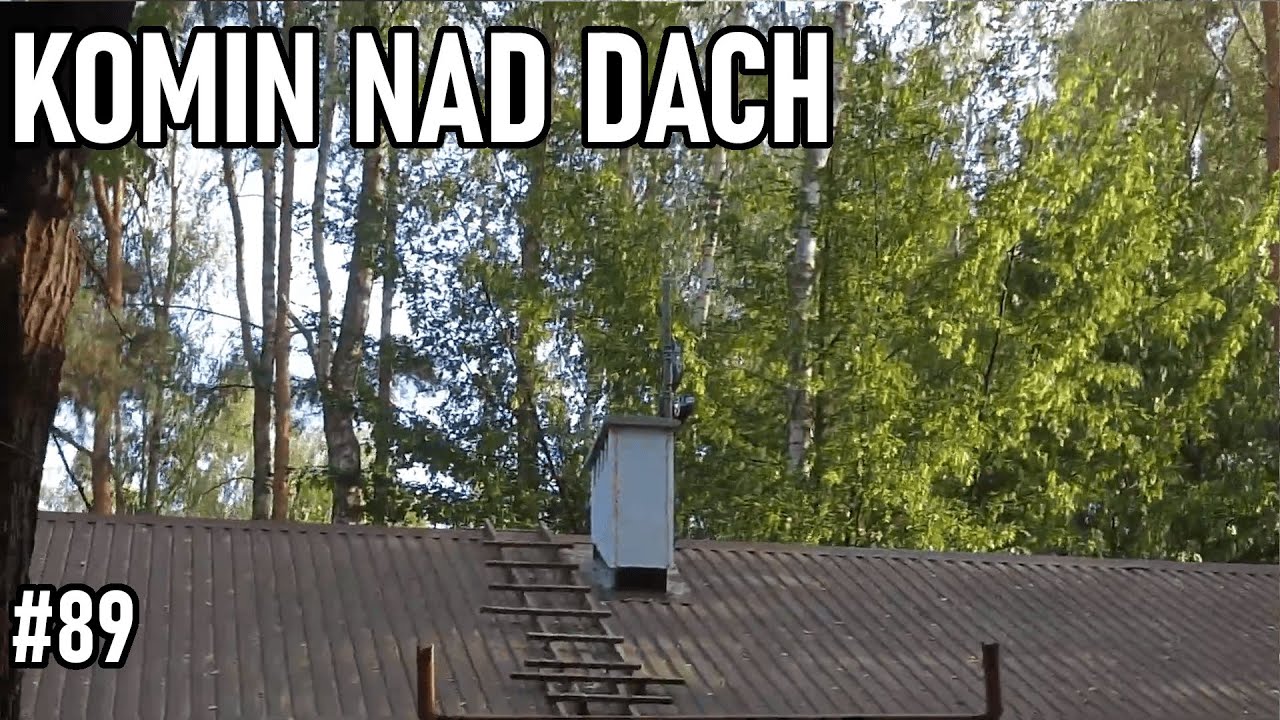 Komin nad dach / Dom szkieletowy / Projekt Maurycy #89