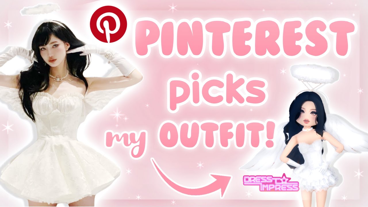 Pinterest picks my OUTFIT in DRESS TO IMPRESS! 🎀💗✨