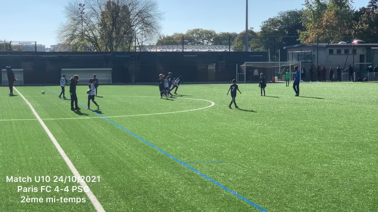 Paris fc vs PSG # U10 # 2ème mi-temps # 24/10/2021