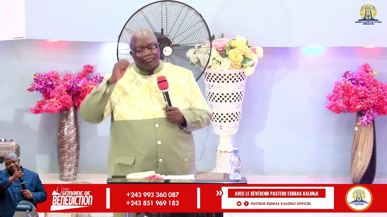 PASTEUR ESDRAS KALONJI DE KIPUSHI RDC SUR LE THEME: