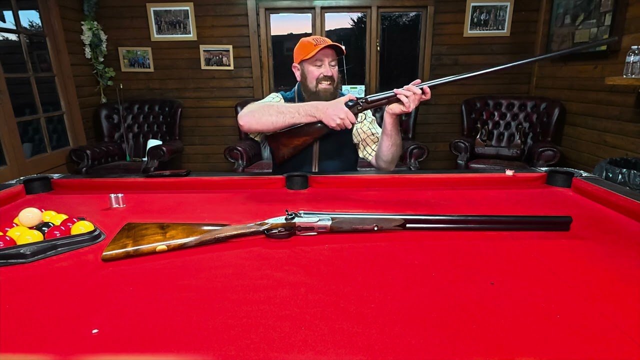 English hammer Guns. WW Greener V￼S Midland gun company ￼ at Coldsprings Farm gun club  12 gauge ￼