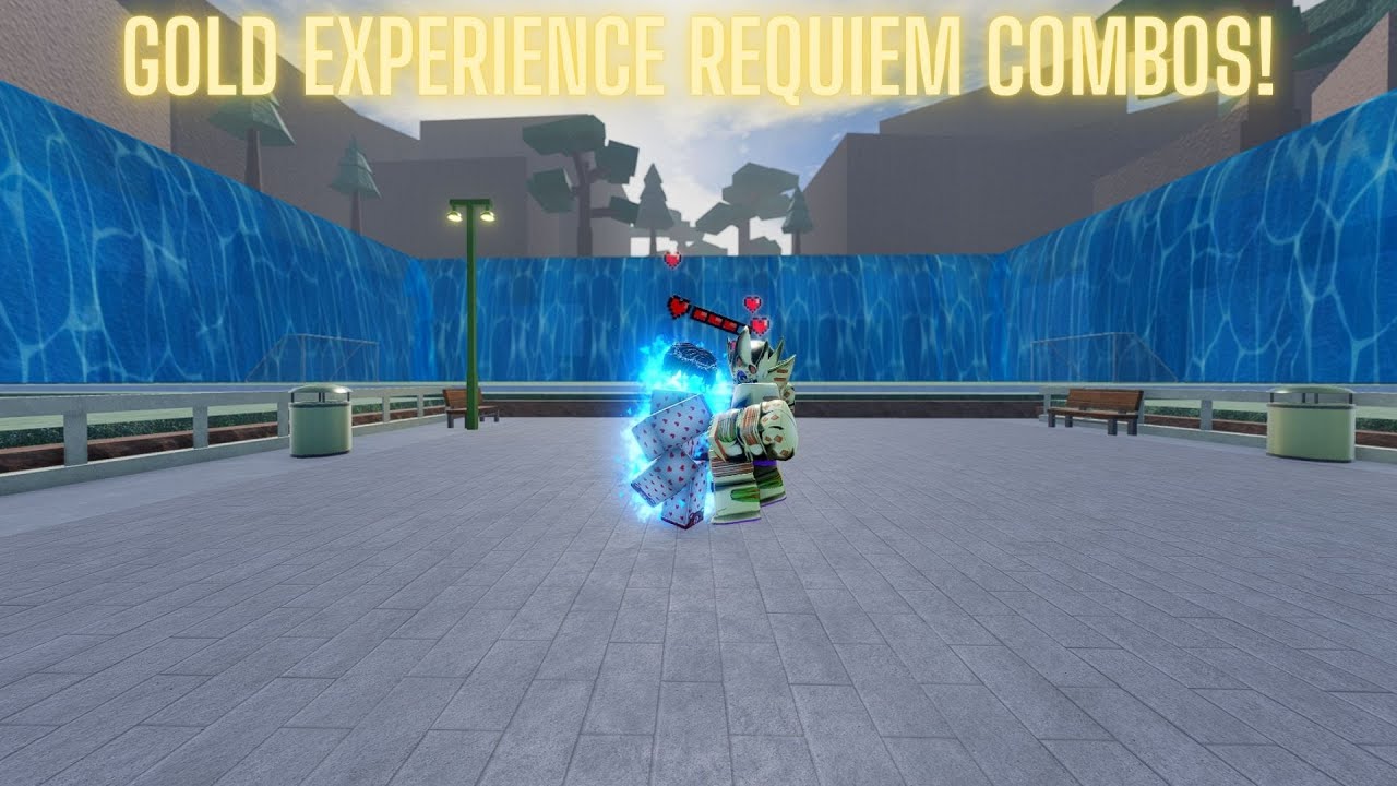 [AUT] Gold Experience Requiem Combo Guide [No Stats No Traits] + 1V1s | A Universal Time