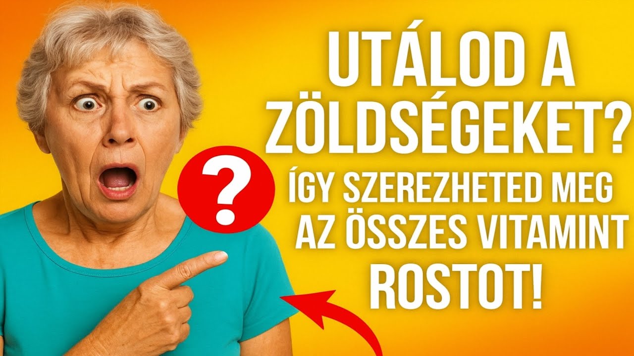 Utálod a zöldségeket? 😱 Így szerezheted meg AZ ÖSSZES vitamint és rostot!
