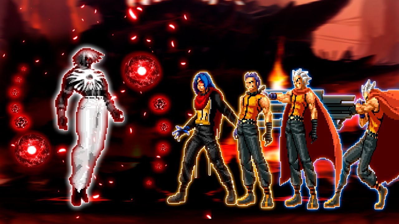 Kof Mugen NEO BLOODMON VS K9999 Team!!