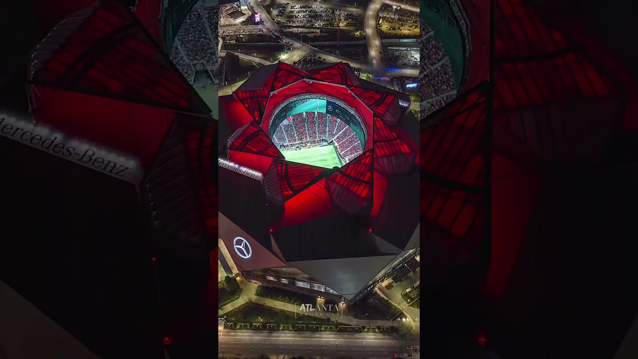 Atlanta’s Mercedes-Benz Stadium 🏟️⠀