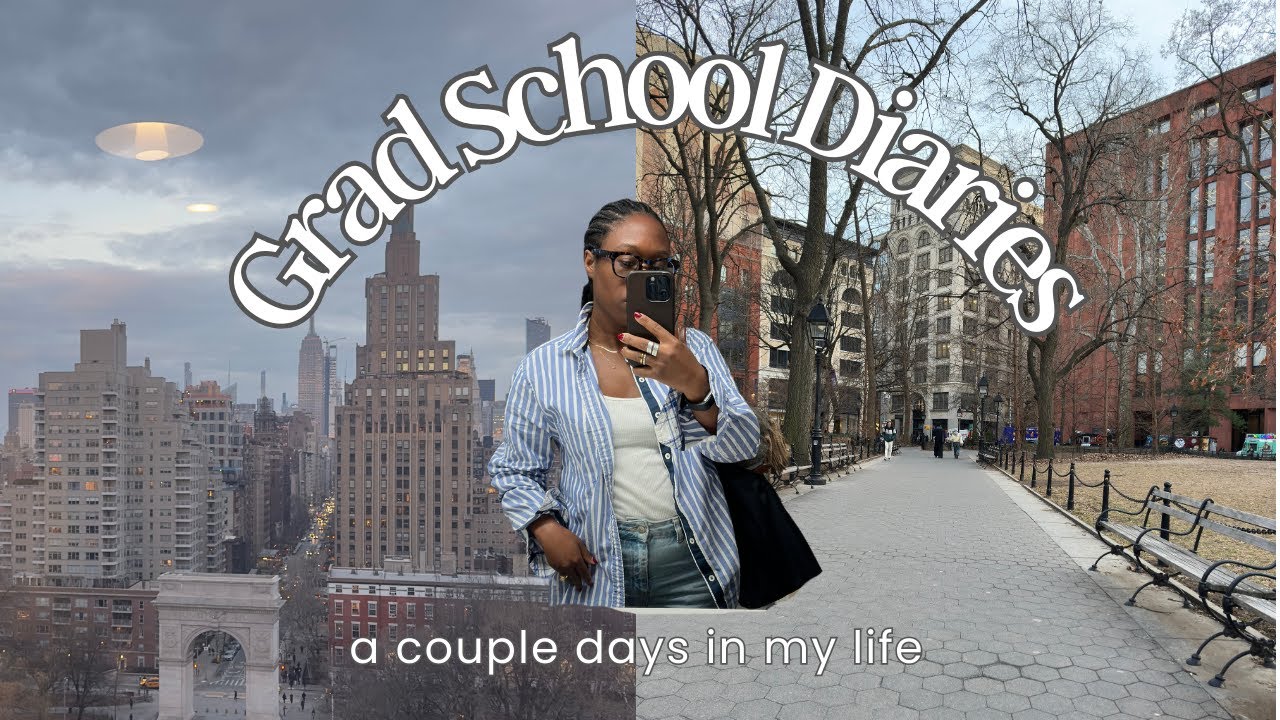 Grad School Diaries at NYU | A couple days in my life Vlog