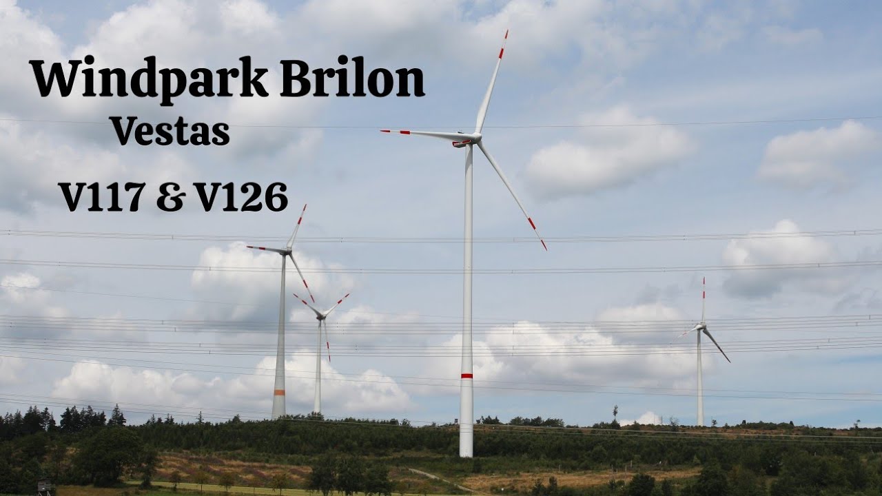 Windpark Brilon | Vestas V117 & V126!