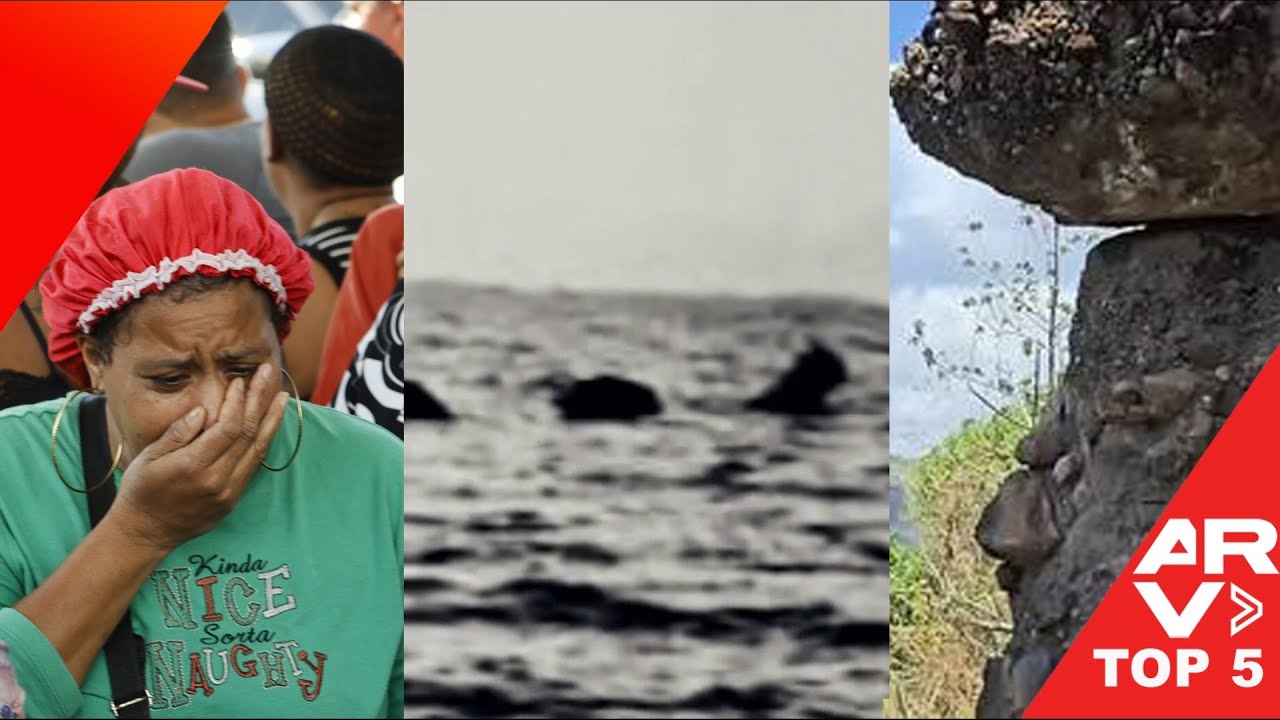 Top 5: Tragedia en discoteca dominicana, enorme serpiente marina en lago, piedra con perfil humano