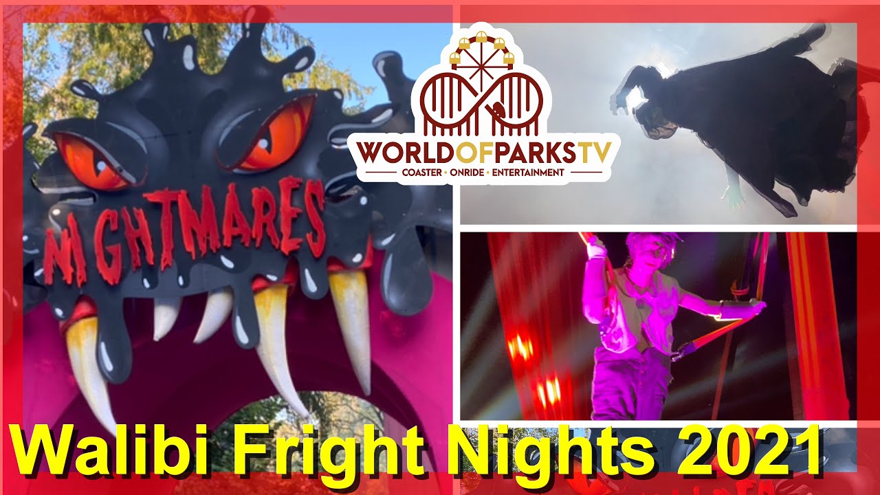 Nightmares – Halloween Fright Nights 2021 – Walibi Holland (Scare Zone) walibi fright nights 2021