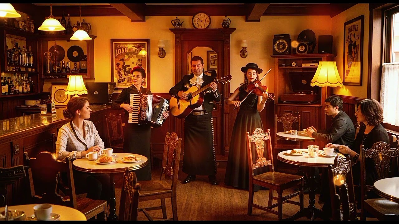 🎺 Mariachi Polka Nights – Joyful Trumpets, Accordion Waltz & Vintage Polka Feel