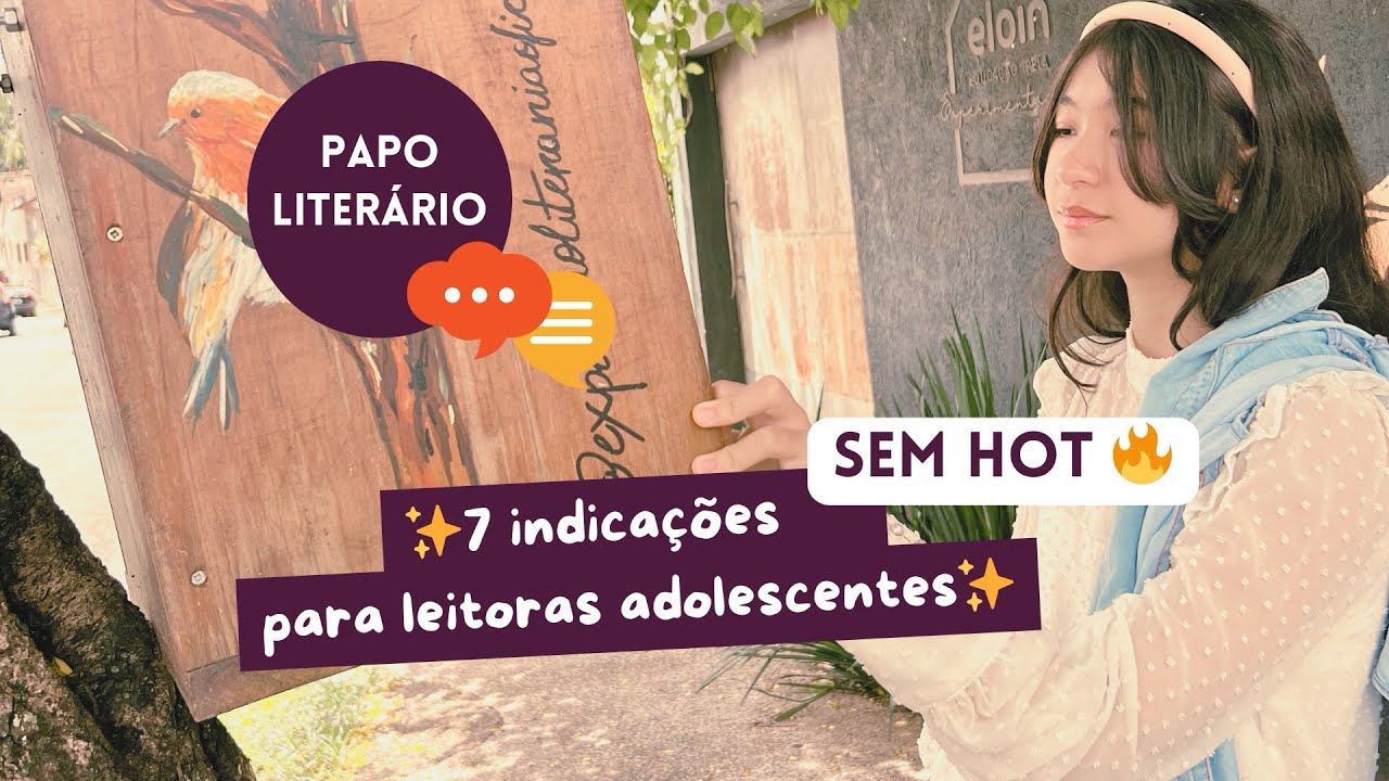 7 livros SEM HOT para leitoras adolescentes 