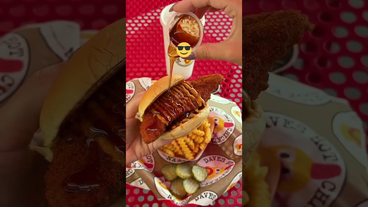 Dave's Hot Chicken &ndash; Sos z miodem? #daveshotchicken