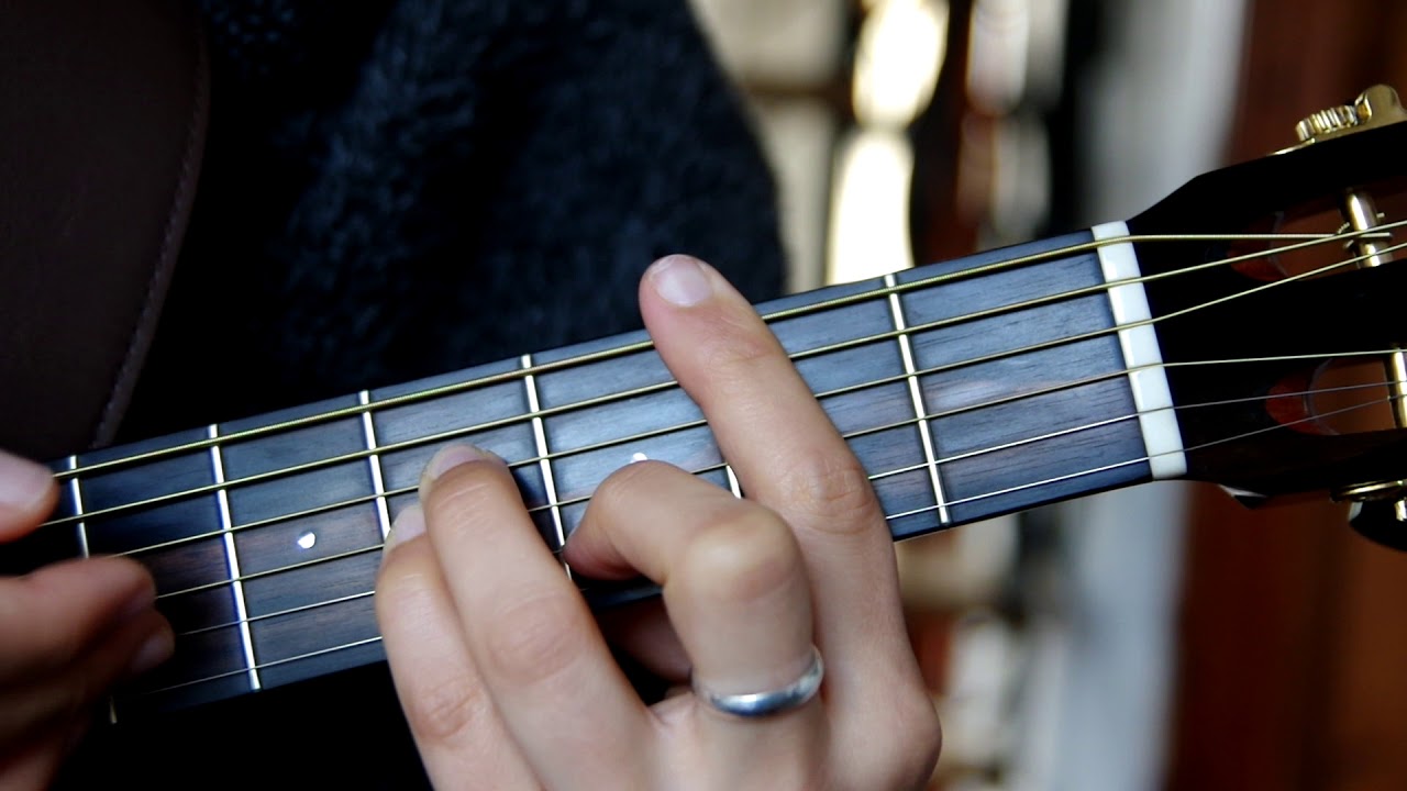 How To Play Annie's Song On Guitar
