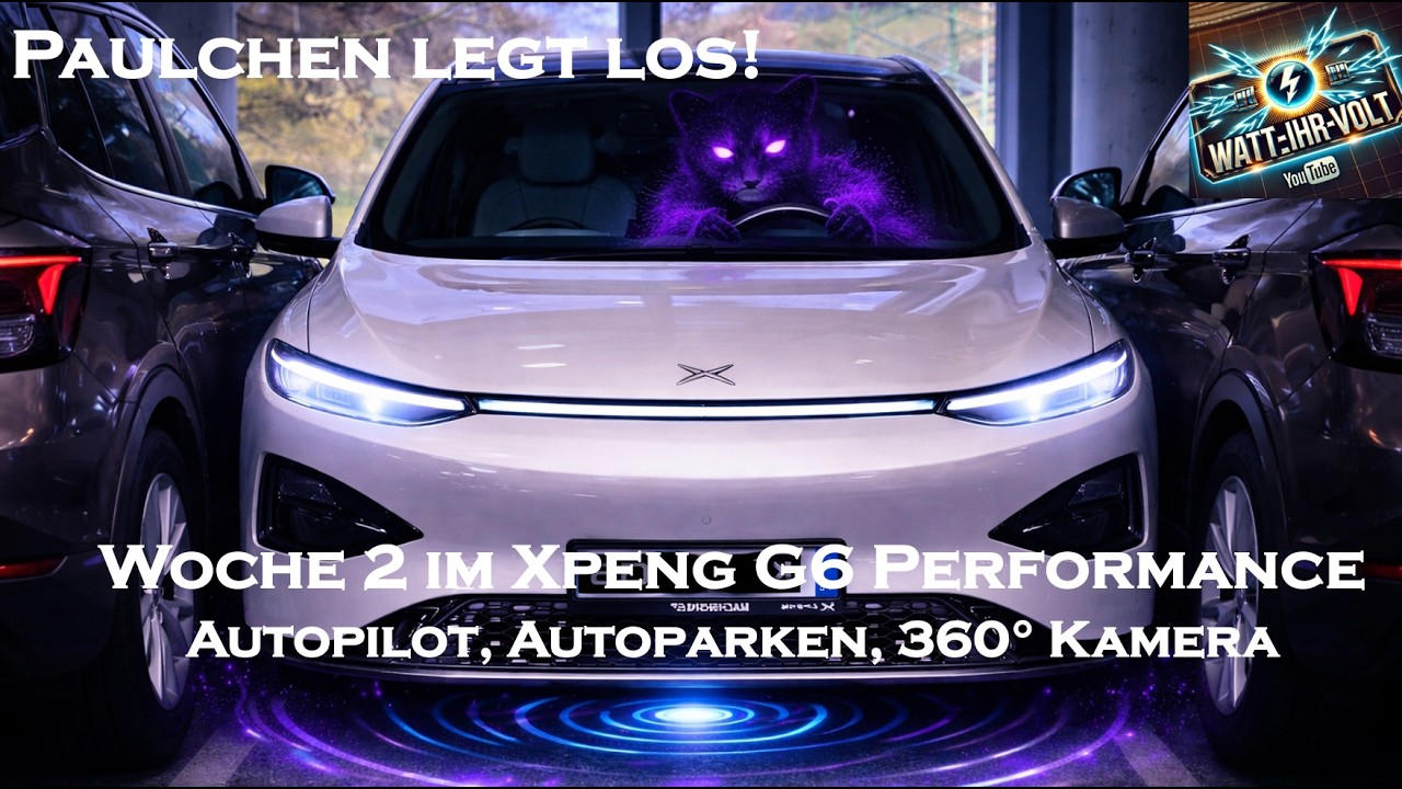 Xpilot und Selbstparken mit dem XPeng G6 AWD Performance - die zweite Woche