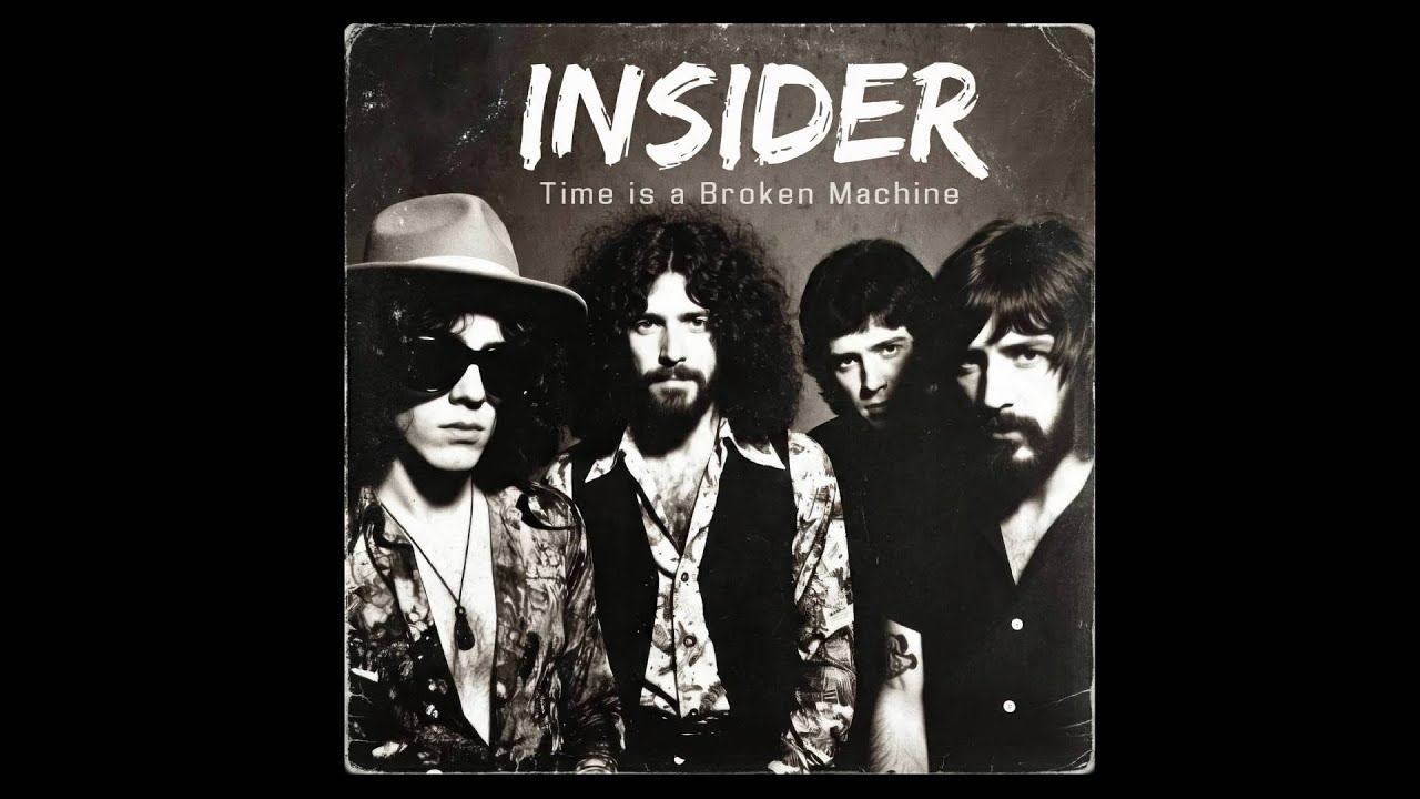 🎸The Spirit of 1972: INSIDER - Time is a Broken Machine (For Fans of Pink Floyd & CCR)