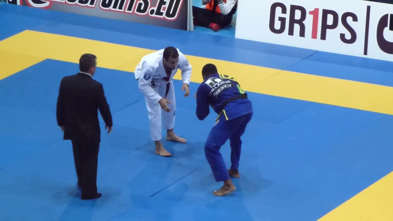 Romulo Barral vs Jackson Souza - IBJJF European Open 2016 - Black Adult - Open