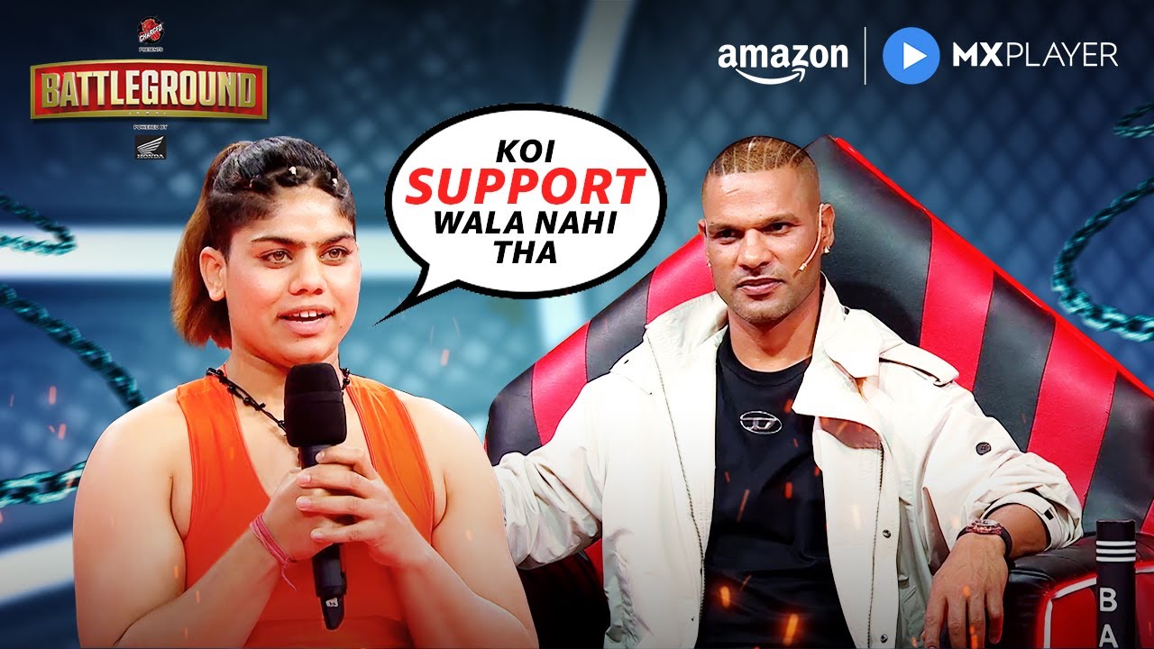 The Real Boss Lady💪| Rekha Chaudhary, Shikhar Dhawan | Battleground | Amazon MX Player