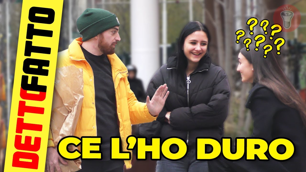 Ragazze ce l’ho DURO! - Detto Fatto Ep.48 - [Candid Camera] - theShow
