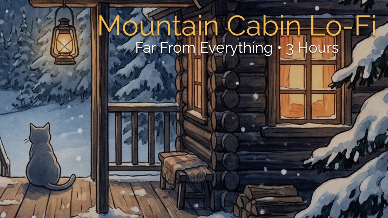 Mountain Cabin Lo-Fi · Study & Relax · 3 Hours