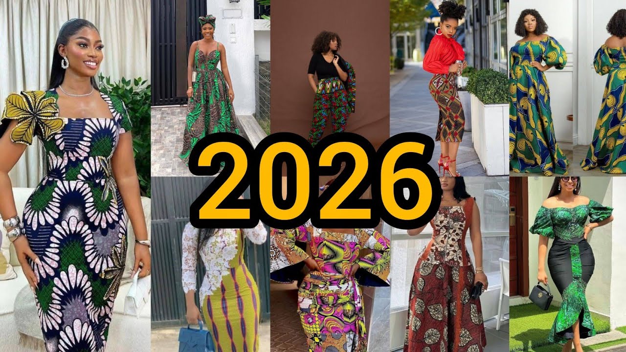 LATEST ANKARA GOWN STYLES 2026 FOR LADIES/FASHION STYLES IDEAS/STUNNING ANKARA DRESS STYLE #viral
