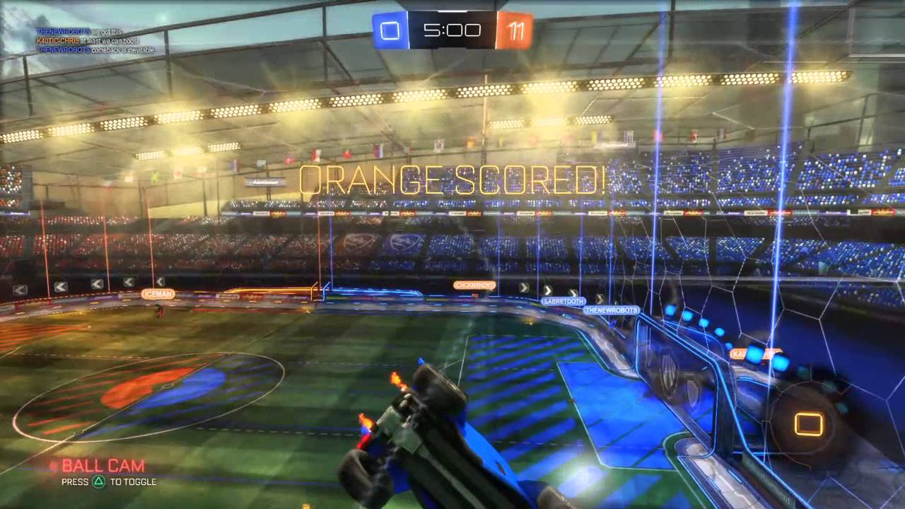 Caught the Other Glitching / Game Glitch | Rocket League (PS4)