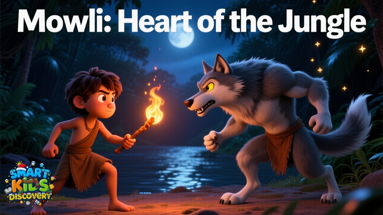 Mowgli: Heart of the Jungle | Story For Kids #13 🌈 🌴 Bravery & Loyalty