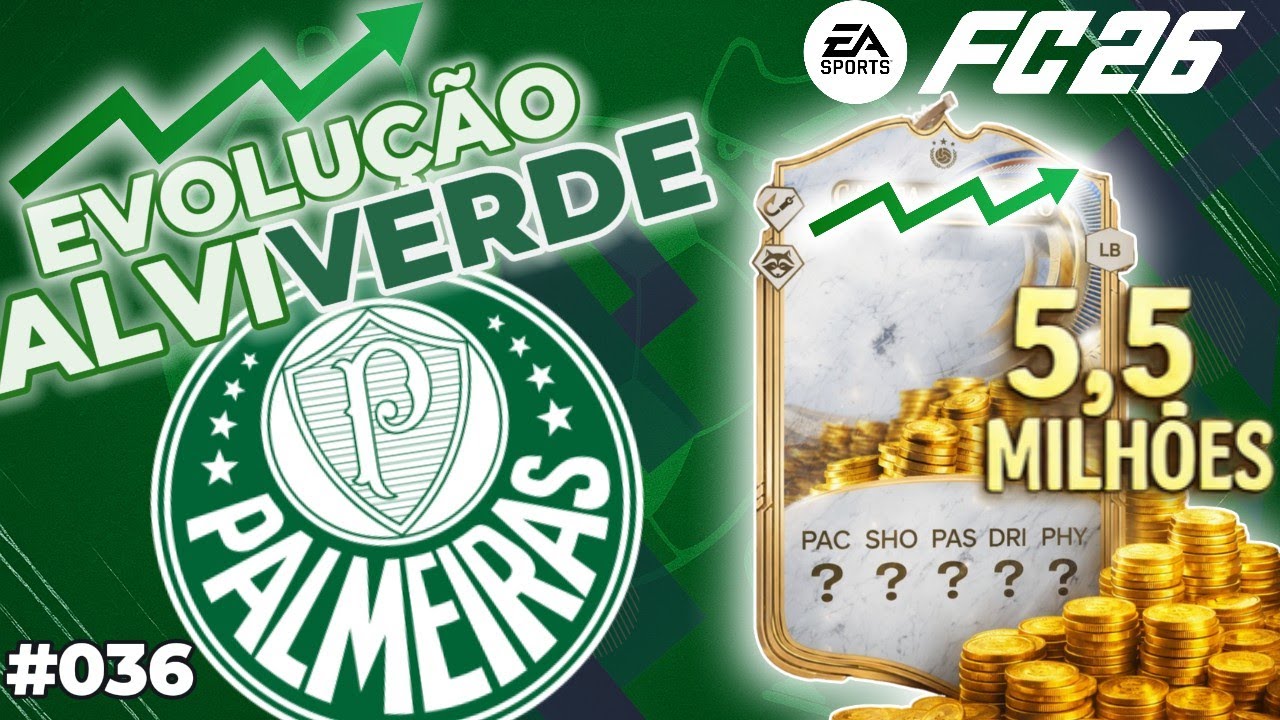 5,5 MILHÕES! TIRAMOS UM TOTY ICON NO PACOTE 81+ 😱 - EVOLUÇÃO ALVIVERDE #036