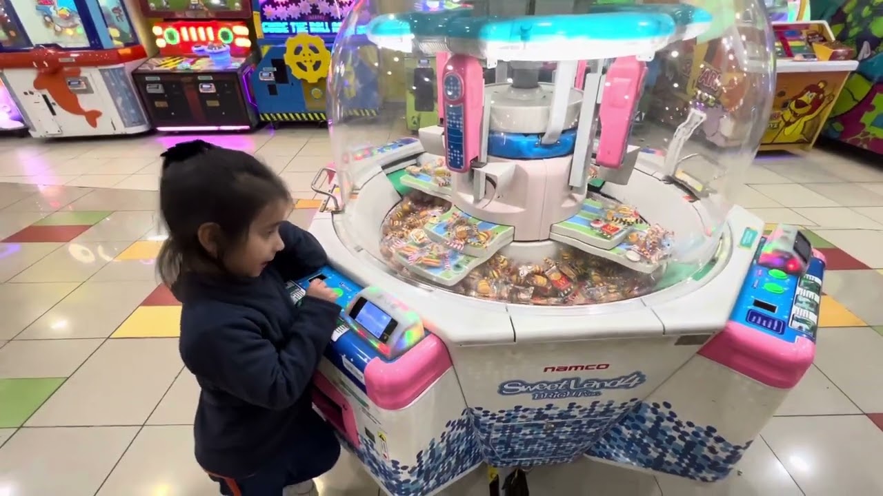 🟢 🍬 Happyland Plaza Vespucio | Nos divertimos en juegos mecánicos y ganamos algunos DULCES 🍭